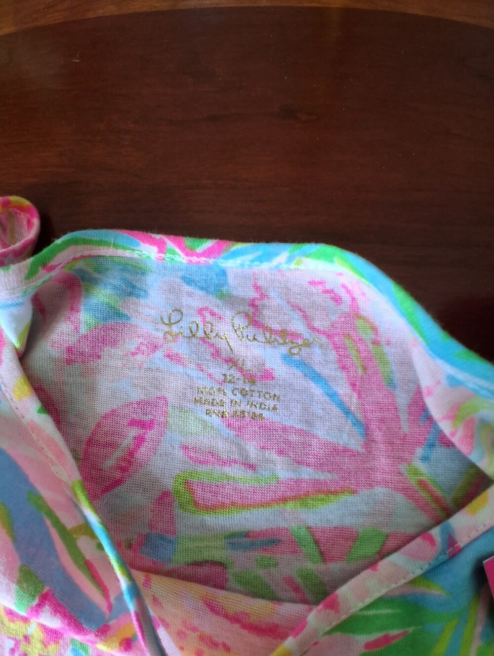 Lilly Pulitzer Mini Marlowe Dress "Pop Up Lilly Of The Jungle" XL (12-14) NWT - Picture 5 of 8